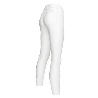Pantalon d'équitation sans couture fond intégral femme KLkerry Kingsland Blanc