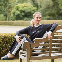 Pantalon de survêtement à pinces femme KLjantie Kingsland Marine Pantalon de survêtement à pinces femme KLjantie Kingsland Marine