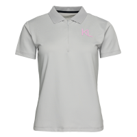 Polo piqué femme KLjubi Kingsland Gris clair