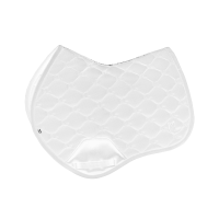Tapis de selle obstacle KLjacka Kingsland Blanc Tapis de selle obstacle KLjacka Kingsland Blanc