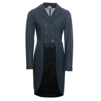 Damen-Dressurfrack Horseware Motion Lite Marine Marineblau