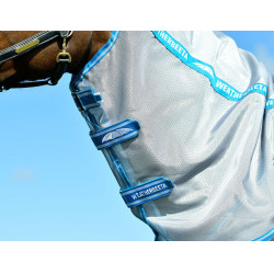 Fliegendecke Combo Weatherbeeta ComFiTec Hexi Shield Silber / Marineblau