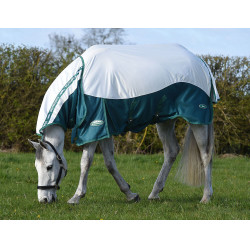 Weatherbeeta Green-Tec Combo Fliegendecke Weiß / Libellenblau Mehrfarbig Weatherbeeta Green-Tec Combo Fliegendecke Weiß / Libellenblau Mehrfarbig