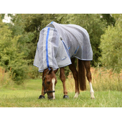 WeatherBeeta ComFiTec Ripshield Plus Fliegendecke Weiß / Blau Weiß