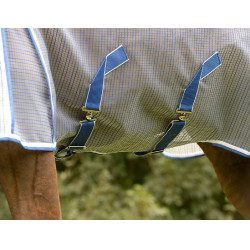 WeatherBeeta ComFiTec Ripshield Plus Fliegendecke Weiß / Blau Weiß