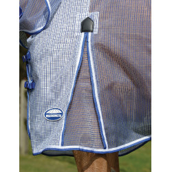 WeatherBeeta ComFiTec Ripshield Plus Fliegendecke Weiß / Blau Weiß