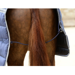 Stalldecke Weatherbeeta Combo Channel Quilt II Dunkelblau / Grau / Weiß