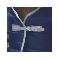 Stalldecke 110g Weatherbeeta ComFiTec 210D Channel Marineblau / Silber / Rot Stalldecke 110g Weatherbeeta ComFiTec 210D Channel Marineblau / Silber / Rot