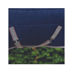 Stalldecke 110g Weatherbeeta ComFiTec 210D Channel Marineblau / Silber / Rot Stalldecke 110g Weatherbeeta ComFiTec 210D Channel Marineblau / Silber / Rot