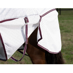 Weatherbeeta Hybrid Combo Sommerdecke Weiß / Braun