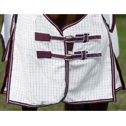 Weatherbeeta Hybrid Combo Sommerdecke Weiß / Braun