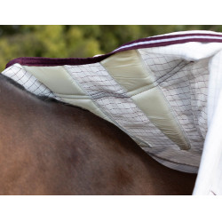 Weatherbeeta Hybrid Combo Sommerdecke Weiß / Braun