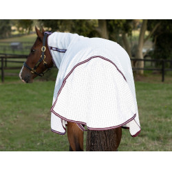 Weatherbeeta Hybrid Combo Sommerdecke Weiß / Braun