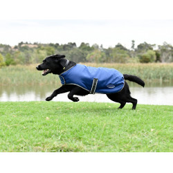 Weatherbeeta ComFiTec Hundedecke Dunkelblau / Grau / Weiß