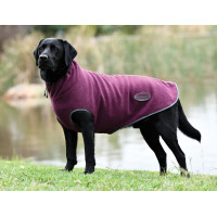 Hundedecke Weatherbeeta Fleece ComFiTec Marineblau / Rot