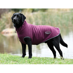 Hundedecke Weatherbeeta Fleece ComFiTec Bordeaux / Grau