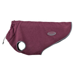 Hundedecke Weatherbeeta Fleece ComFiTec Bordeaux / Grau