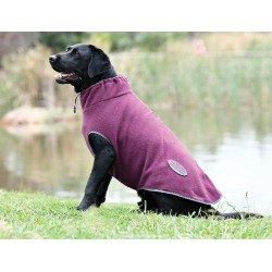 Hundedecke Weatherbeeta Fleece ComFiTec Bordeaux / Grau