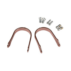 Austauschbare Aluminiumsporen von Korsteel Roségold Rosa