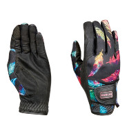 Gants d'équitation Dublin imprimés Impression feuille