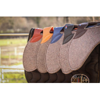 Filz- und Leder-Sattelkissen Jump'In Havanna Braun Filz- und Leder-Sattelkissen Jump'In Havanna Braun