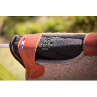 Filz- und Leder-Sattelkissen Jump'In Havanna Braun Filz- und Leder-Sattelkissen Jump'In Havanna Braun