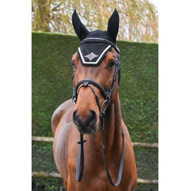 Mütze Jump'In Schwarz / Champagner schwarzes Abzeichen Lurex