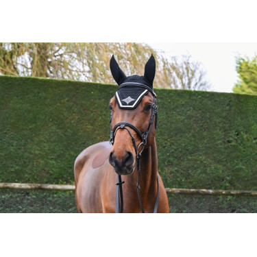 Mütze Jump'In Schwarz / Champagner schwarzes Abzeichen Lurex