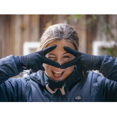 Jump'In Polartec Handschuhe Schwarz