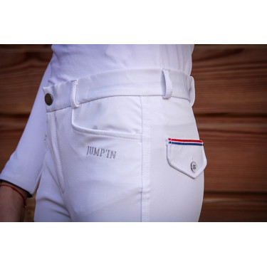Reithose Junior Unisex Sacha Jump'In Weiß Wei&amp;amp;amp;amp;amp;amp;szlig;