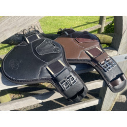 Kurzer Bauchlatzgurt Jump'In Mesh Safety Schwarz