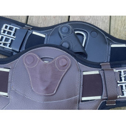 Kurzer Bauchlatzgurt Jump'In Mesh Safety Schwarz