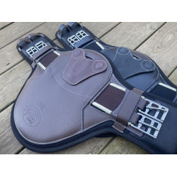 Kurzer Bauchlatzgurt Jump'In Mesh Safety Schwarz