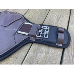 Kurzer Bauchlatzgurt Jump'In Mesh Safety Schwarz