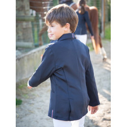 Junior-Wettkampfjacke Jump'In Unisex Gaston Marine Marineblau
