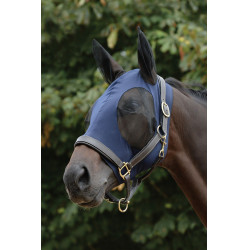 Fliegenschutzmaske Weatherbeeta aus Mesh Marineblau / Schwarz Fliegenschutzmaske Weatherbeeta aus Mesh Marineblau / Schwarz