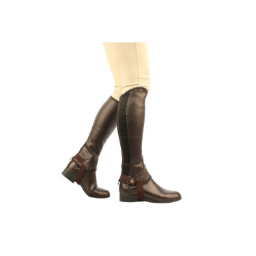 Mini-Chaps aus Saxon Equileather Leder Mini-Chaps aus Saxon Equileather Leder