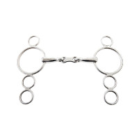 Mors double brisure à 3 anneaux Korsteel