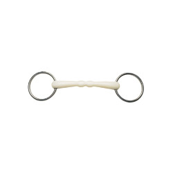 Flexibles gerades Gebiss mit beweglichen Ringen Korsteel Flexibles gerades Gebiss mit beweglichen Ringen Korsteel