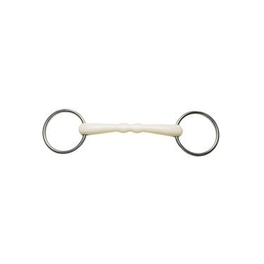 Flexibles gerades Gebiss mit beweglichen Ringen Korsteel Flexibles gerades Gebiss mit beweglichen Ringen Korsteel