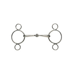 Mors Dutch Gag mit 2 Ringen Korsteel
