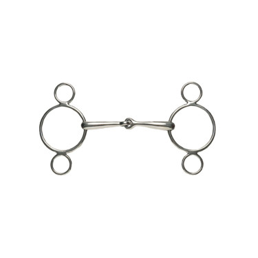 Mors Dutch Gag mit 2 Ringen Korsteel