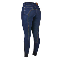 Reithose Dublin Damen Shona mit Vollbesatz aus Wildleder Asche Marineblau Reithose Dublin Damen Shona mit Vollbesatz aus Wildleder Asche Marineblau