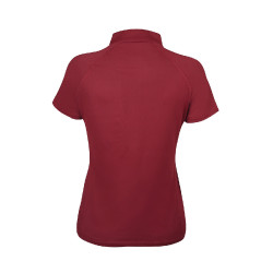 Polo manches courtes Weatherbeeta femme Prime Bordeaux Polo manches courtes Weatherbeeta femme Prime Bordeaux