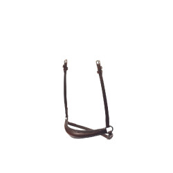 Deutscher Nasenriemen Collegiate Mono Crown Braun