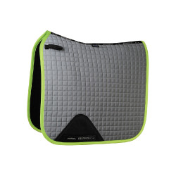 Reflektierende Dressur-Schabracke Prime Weatherbeeta Silber / Gelb Reflektierende Dressur-Schabracke Prime Weatherbeeta Silber / Gelb