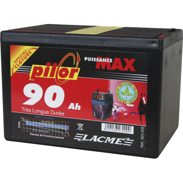 Pilor Batterie 9V 90Ah Lacmé