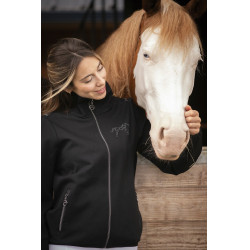 Pénélope Tweeny Strass Jacke Schwarz Pénélope Tweeny Strass Jacke Schwarz