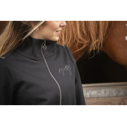 Pénélope Tweeny Strass Jacke Schwarz Pénélope Tweeny Strass Jacke Schwarz