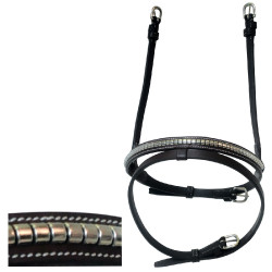 Kombinierte Reithalfter Deauville Privilege Equitation Schwarz